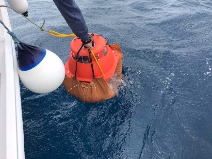 GeoSyn ocean-bottom seismic station deployemet
